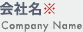 会社名　Company Name